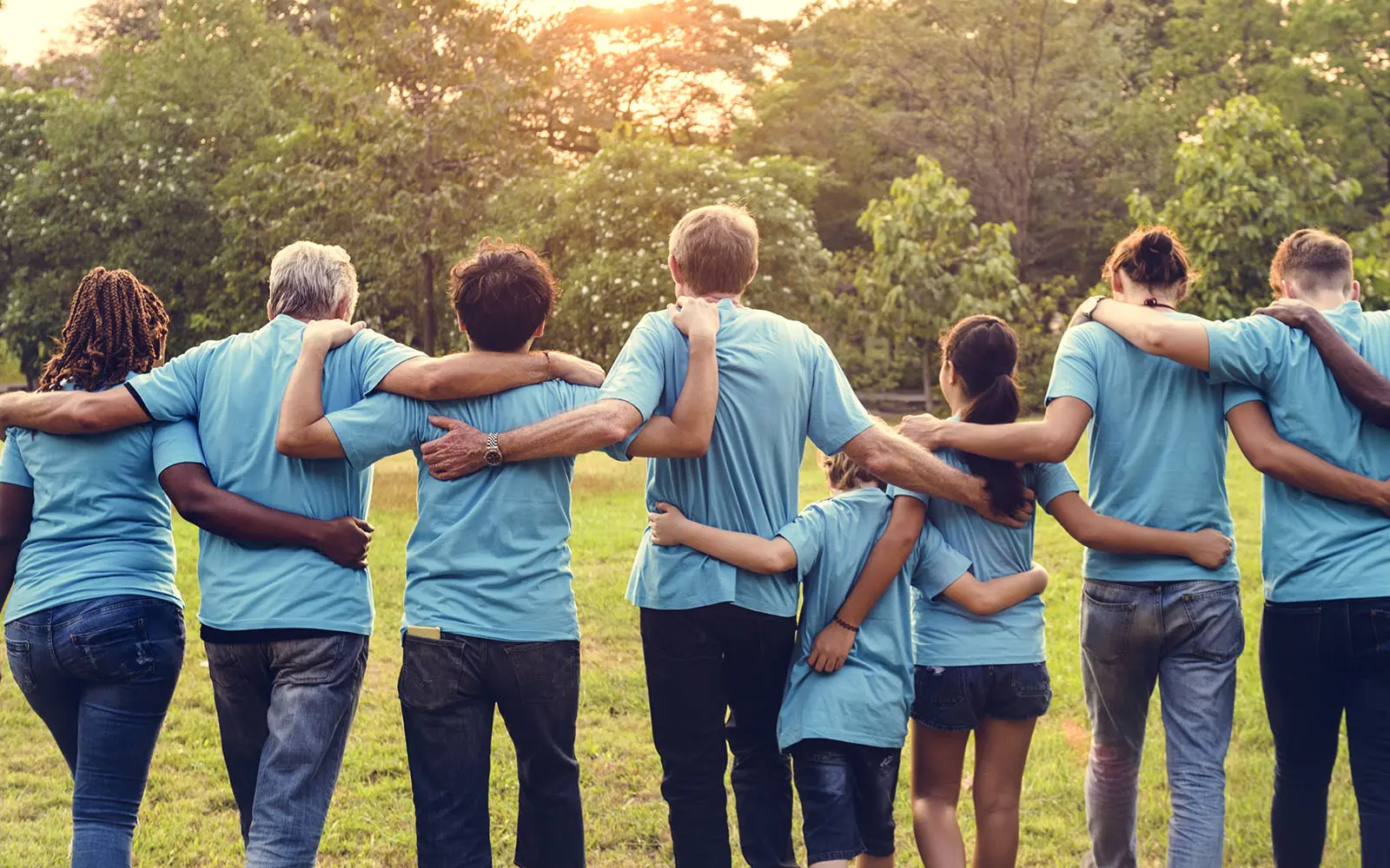 Group of Diversity People Volunteer Community Service